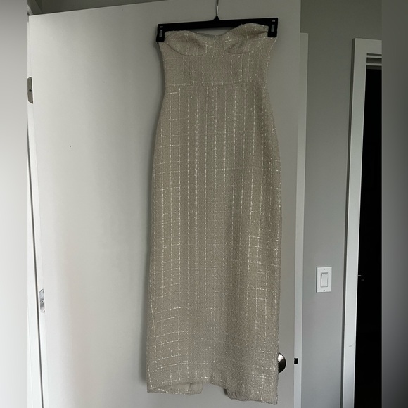 Reformation Strapless Lakia Dress - Size 0 - Picture 11 of 12